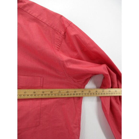 Maus & Hoffman Shirt Large Button Down Pocket Flip Cuffs Switzerland - Picture 6 of 12